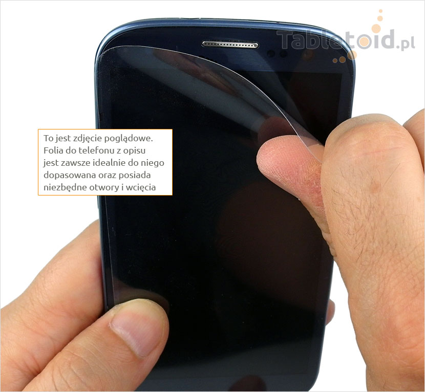 Folia poliwęglanowa na telefon LG Optimus L3 E400, Swift L3